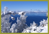 Winter wonderland at Lake Tahoe